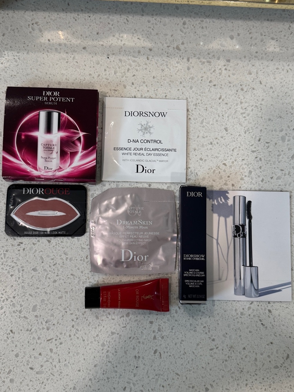 NEW? Dior & YSL Mix Samples of 6! Assorted Women